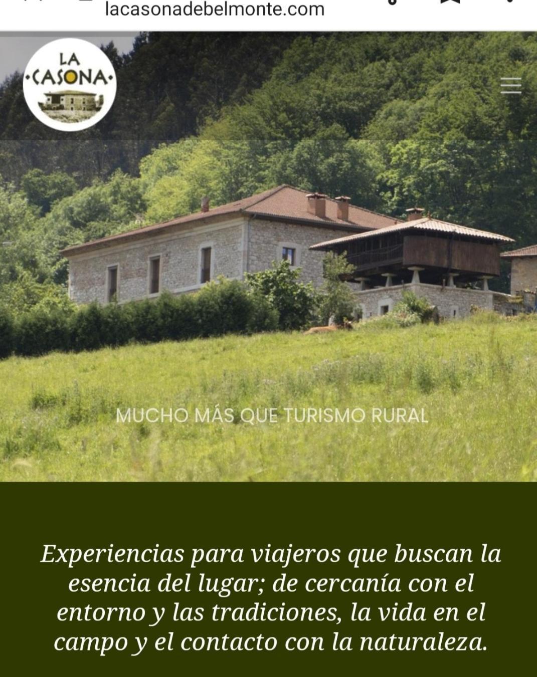 Agroturismo La Casona De Belmonte Ovinana  Екстер'єр фото
